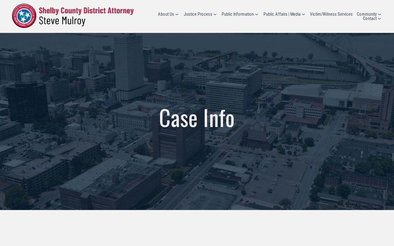 Shelby County arrest warrant case routing through District Attorney instructions